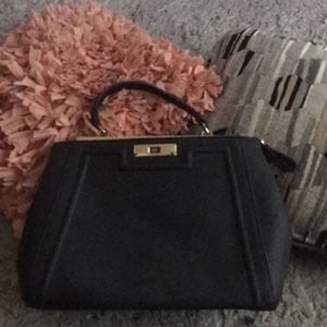 Back leather Tote